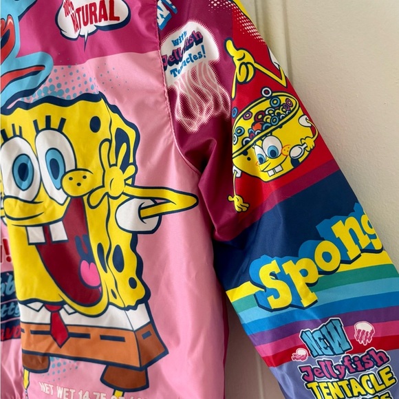 SpongeBob SquarePants Pink and Blue Jacket - Picture 7 of 9